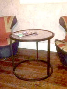 Готовые столы loft в интерьере