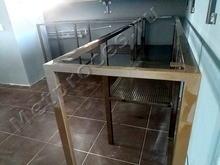 Металлоконструкция (Лофт) Подстолье в кухне бара